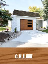 Faux Wood Contemporary Skyline Flush Single Car Garage Door On Mid Century Modern Exterior Garage Doors Garage Exterior Wooden Garage Doors