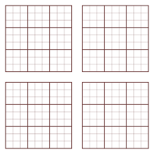 10 best printable blank sudoku grid 2 per page printablee com