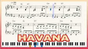 Young thug havana free piano sheet music.pdf. Havana Piano Tutorial Sheet Music Camila Cabello George Vidal Cover Youtube