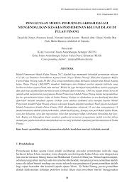 Pdf Penggunaan Modul Pemurnian Akidah Dalam Mengendalikan Kes Kes Permohonan Keluar Islam Di Pulau Pinang
