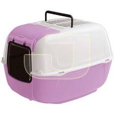 ferplast home prima cabrio filtreli kapal kedi tuvalet kab 52 5 cm tuvaletler kedi