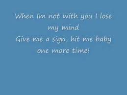 Hit Me Baby One More Time With Lyrics Youtube