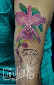 Cattleya tattoo
