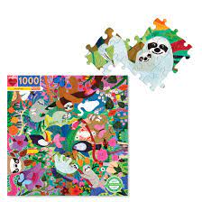 No top, or bottom, fun to work on from any side! Eeboo S Piece And Love Sloths 1000 Piece Square Adult Jigsaw Puzzle 1 Ea Buy Online In Andorra At Andorra Desertcart Com Productid 100337435