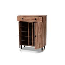 0 out of 5 stars, based on 0 reviews current price $239.99 $ 239. Kenzie 2 Door Wood Entryway Shoe Storage Cabinet W Drawer Brown Overstock 31490607