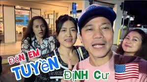 Chế Phong in America 🇺🇸 Đón hai Mẹ Con Em Tuyền sang Mỹ định cư ❤️