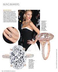 Jck Celebrity Engagement Rings Engagement Celebration Blake Lively Engagement Ring