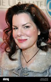 Actress Marcia Gay Harden participates in the Q-Tips Beauty Makeover  Marathon held in Grand Central Station, in New York, NY, USA