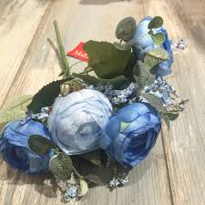 Image result for karangan bunga mawar biru