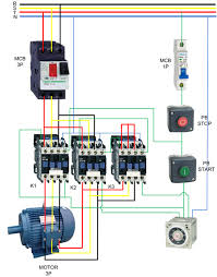 Auto Star Delta Connection For 3 Phase Asd Electrical Engineering Electrical Circuit Diagram Electrical Engineering Projects