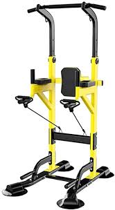 Onetwofit multifunctional wall mounted pull up bar chin up bar dip station for indoor home gym workout, power tower set training equipment fitness dip stand supports to 440 lbs ot126 4.7 out of 5 stars 686 Amazon Com Fitness Equipment Pull Up Bars Free Standing Stand Dip Station Power Tower Pull Up Bar Strength Training For Home Gym 990 Weight Capacity Size C Yellow Home Kitchen