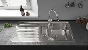 Fregadero de cocina de acero inoxidable, cuenco individual multifuncional sobre encimera o fregaderos udermount, fregaderos de 1,2mm de espesor cepillados para cocina. El Nuevo Fregadero De Cocina S41 De Hansgrohe Convierte La Cocina En Una Estancia Eficiente Y Funcional Sanitarios