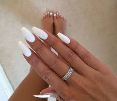 French ombre features ombre art in the classic french manicure colors of white and nude. Simple But Elegant Fall Acrylic Nails White Acrylic Nails Nails