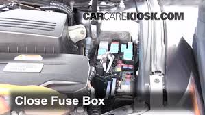 If fuel pump fuse is not in that list, open the hood, there should be another fuse box near battery, remove the cover and check the diagram printed under the cover. Replace A Fuse 2007 2011 Toyota Camry 2009 Toyota Camry Hybrid 2 4l 4 Cyl
