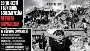 Maybe you would like to learn more about one of these? 17 Agustos Depremini Unutturmamak Icin Deprem Kapimizda Etkinlikleri Net Haber Ajansi