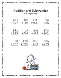 Then cut out the numbered puzzle pieces. 3 Digit Subtraction Regrouping Worksheet Pdf Three Digit Subtraction Worksheets With Regrouping Worksheet Alphabet Activities For Preschoolers Free Sample Budget Year 1 Word Problems Grade Math Printable Addition Calamityjanetheshow