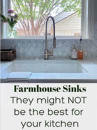 Pros And Cons Of Farmhouse Sinks Farmhouse Sink Installation Diy Kitchen Remodel Farmhouse Sink Kitchen