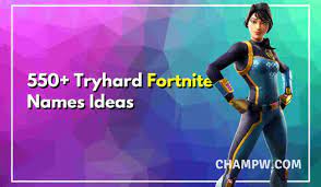 Tryhard names for cold war. 550 Tryhard Fortnite Names Ideas Which Are Not Taken