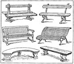 Garden Bench Bancos De Jardim Bancos Bench Garden Jardim In 2020 Garden Bench Bench Drawing Garden Storage Shed