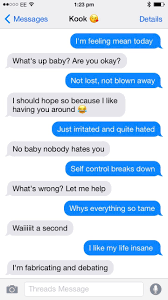 Gifs are a prankster's best friend. Bts Texts Requested Lyric Prank Right Now By Korn Maknae