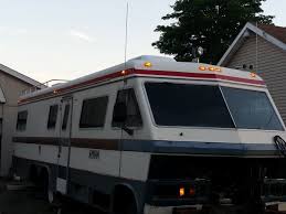 Image result for Bright Blue 1981 Motor Home