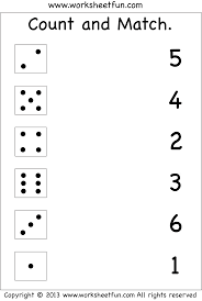Numbers Count And Match Free Printable Worksheets Worksheetfun Free Kindergarten Worksheets Numbers Preschool School Worksheets