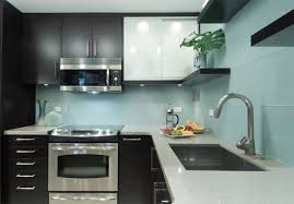 See more ideas about aqua bathroom, aqua, bathroom. Aqua Backsplash Dark Cabinets Google Search Contemporary Kitchen Kitchen Design Color Small Kitchen Units