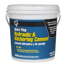 This will depend on the amount of water used to prepare the mix. Quick Plug Hydraulic Anchoring Cement Dap Products