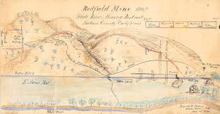 Redfield Mine White River Mining District Tulare County California White  River California Painting by David Bice James