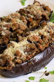 Eggplant With Meat And Mushrooms Kashewar Recipes Recipe In 2020 Stuffed Mushrooms Recipes Stuffed Peppers