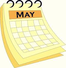 May Calendar Clipart Template Calendar Clipart Happy Belated Birthday Clip Art