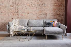 You just put the sections in whichever shape and. Harlow Mid Century Modern Sectional Sofa Down Feathers Gold Legs Edloe Finch Furniture Co