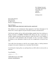 Download the cv template (compatible with google docs and word online) or see below for more. Doc Mr The Country Director Find Your Feet P O Box 20312 Mzuzu Or Info Fyfmalawi Org Dear Sir Madam Application For The Post Of Finance Assistant Benson Mlenga Academia Edu