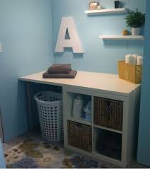 Verwandelt In Eine Waschkuche Eine Verwandelt Waschkuche Waschmaschine Laundry Room Diy Ikea Shelves Ikea Diy