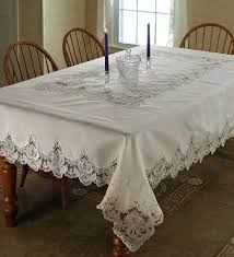 Imperial Embroidered Vintage Lace Design 60 X 84 Oblong Rectangle Tablecloth In White Walmart Com In 2020 Lace Tablecloth Table Cloth White Table Cloth
