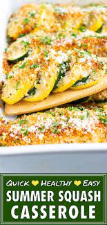 Healthy Zucchini And Squash Casserole Summer Squash Casserole Yellow Squash Recipes Summer Squash Recipes