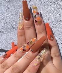 Instagram Fall Acrylic Nails Long Acrylic Nails Fabulous Nails