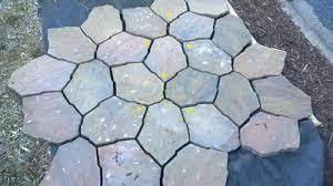 Prism 21 In L X 16 In W X 2 In H Patio Stone Lowes Com Patio Stones Prism Pattern Concrete Patio