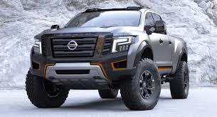 The Titan Warrior Concept Is Covered In A Custom Matte Gunmetal Paint Called Thunder And Accented With Specia Nissan Titan Nissan Titan Xd Nissan Titan Truck