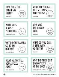 Fruit jokes always make us laugh heartily! Free Lunch Box Jokes For Kids Free Printables Little Gold Pixel