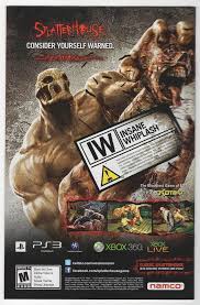 Throw Back Thursday Comic Book Ad Splatterhouse On Playstation 3 Xbox 360 Comicbookads Nintendo Handheld Consoles Video Games Pc Playstation