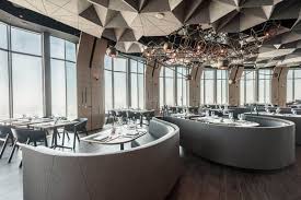 71 Above Arktura Llc Archinect Luxury Restaurant Hotels Design Restaurant Seating