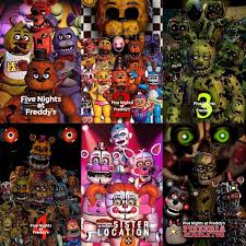 Fnaf 1 2 3 4 Sister Location Pizzeria Simulator Posters In Hd Fivenightsatfreddys In 2020 Fnaf Wallpapers Fnaf Characters Fnaf
