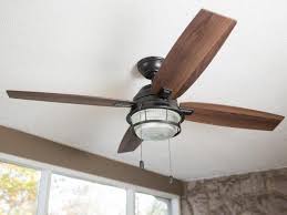 Replacing a ceiling fan light with regular fixture jlc. How To Install A Ceiling Fan Hgtv