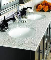 Quartz bathroom vanity tops are naturally water resistant, which means they are effective at protecting your ceiling, floor or cabinetry from water damage. Wolf Quartz Bathroom Vanity Tops Wolf Home Products
