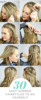 One of the best things about styling medium haircuts is that it doesn't take you much time and effort. 30 Easy Summer Hairstyles To Do Yourself Hair Styles Medium Hair Styles Easy Hairstyles For Medium Hair
