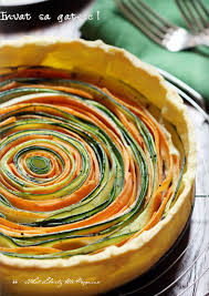 Spiral Vegetable Tart Recipe Vegetable Tart Food Recipes