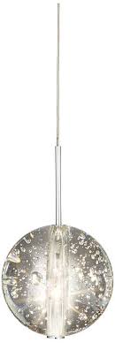 Et2 orb 4 1/2 wide clear bubble glass mini pendant $ 148.00. Et2 Clear Bubble Glass Orb 4 1 2 Inch W Pendant Light Euv1434 Euro Style Lighting Glass Pendant Light Pendant Light Bubble Glass