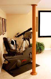 Know what a lally column or basement floor jack is? Lally Column Wood Wraps Beautifully Conceal Your Basement Support
