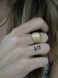 How fast will they fade? Tiny Finger Tattoo